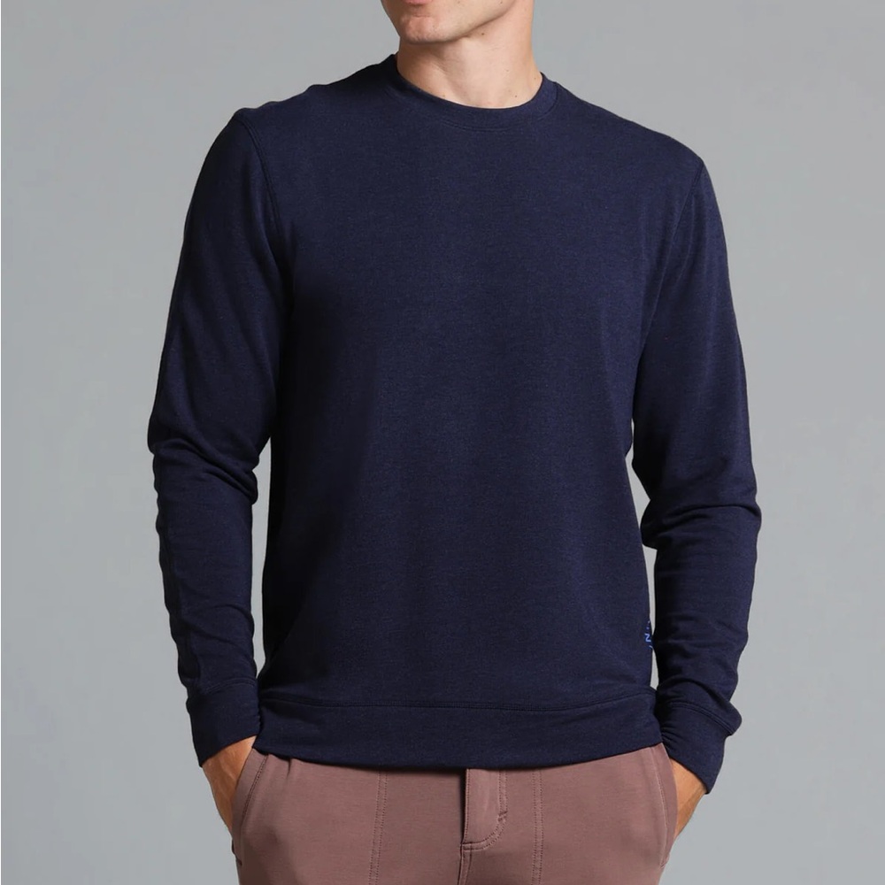 Municipal Town Crew Navy Heather